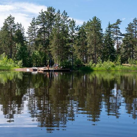 Pinetree Cottages Cozy Log Cabin Kalanti Luaran gambar